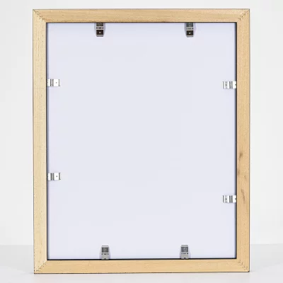 Holzrahmen Profil 107 40x50 cm | Schwarz | Normalglas