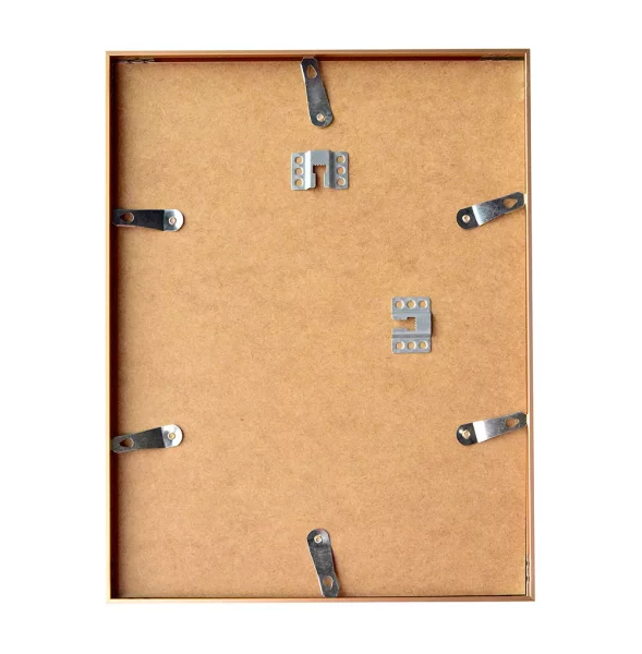 Cadre en aluminium Duo 18x24 cm | chêne | verre standard (2 mm)