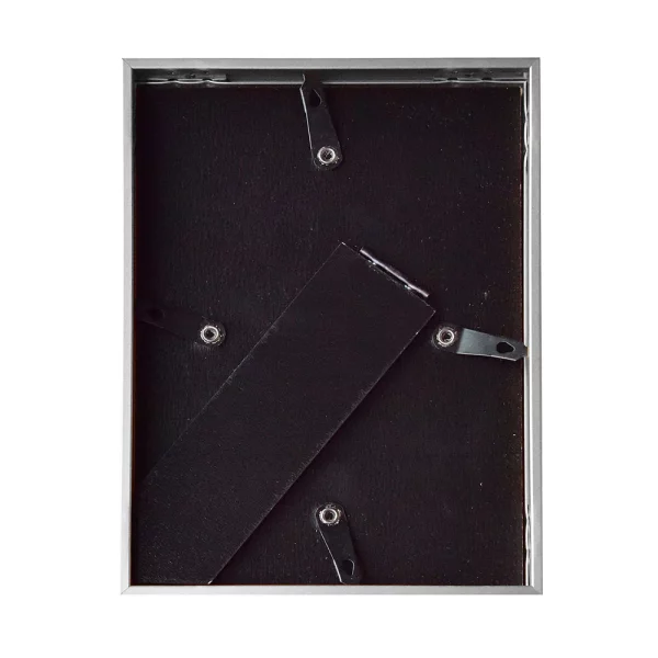 Alu Bilderrahmen Star 13x18 cm | Schwarz matt | Normalglas (2 mm)