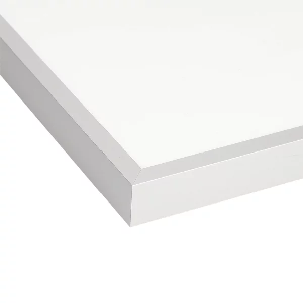 Alu Bilderrahmen BARTH - Serie 1125 - Maßanfertigung Silber | Normalglas (2 mm)