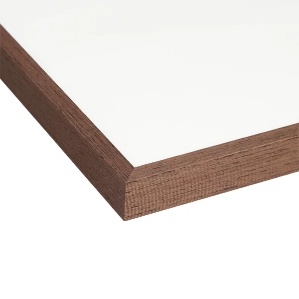 Cadre amovible en aluminium série 1125 13x18 cm | wengé feuille de placage naturel | verre standard (2 mm)