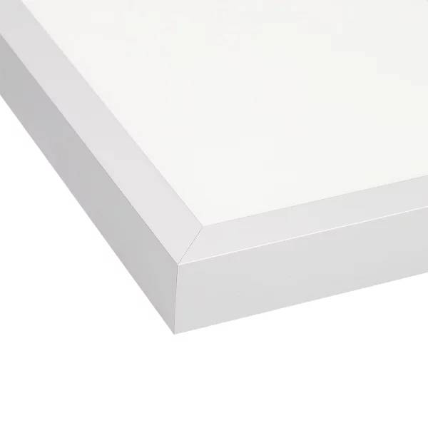 Alu Bilderrahmen BARTH - Serie 1828 - Maßanfertigung Silber | Normalglas (2 mm)