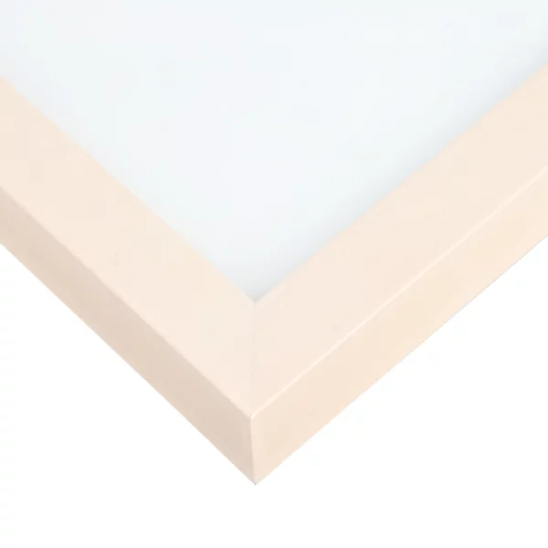 Cadre amovible en bois série 210 30x40 cm | peuplier laqué blanc | verre standard (2 mm)