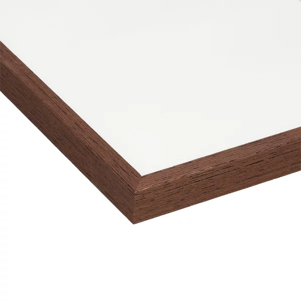 Cadre amovible en aluminium série 916 13x18 cm | wengé feuille de placage naturel | verre standard (2 mm)