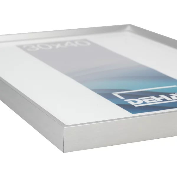 Cadre en aluminium Mizar 70x90 cm | naturel mat | verre standard (2 mm)