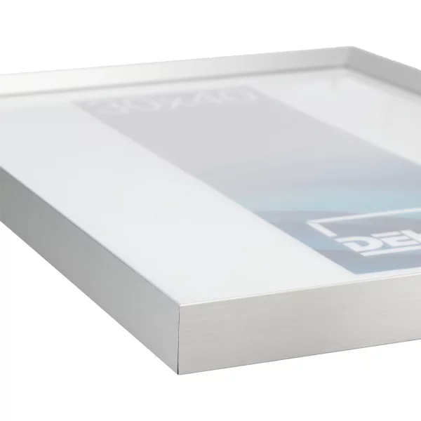 Cadre en aluminium Wega 70x90 cm | naturel mat | verre standard (2 mm)