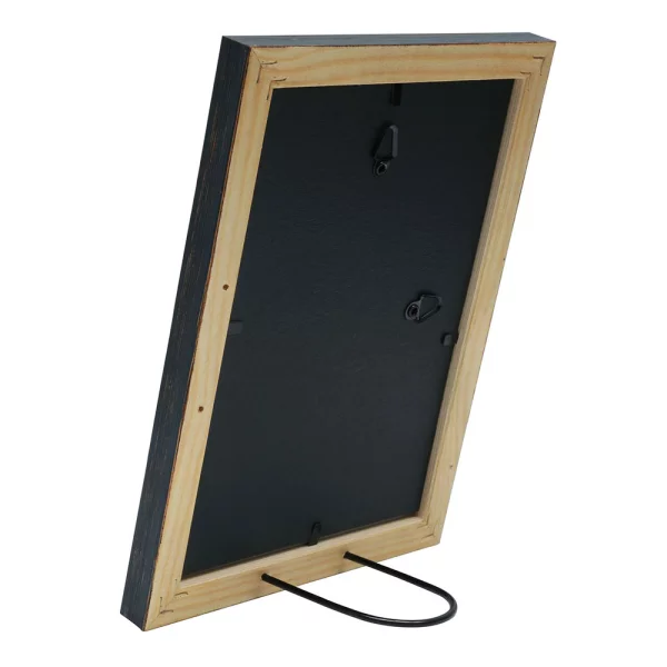 Cadre en bois Ballay 10x15 cm | noir | verre standard (2 mm)