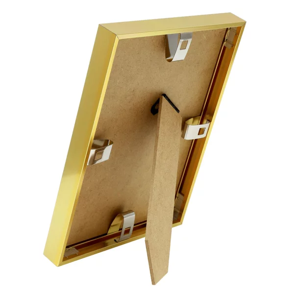 Cadre en aluminium Liz 10x15 cm | or | verre standard (2 mm)