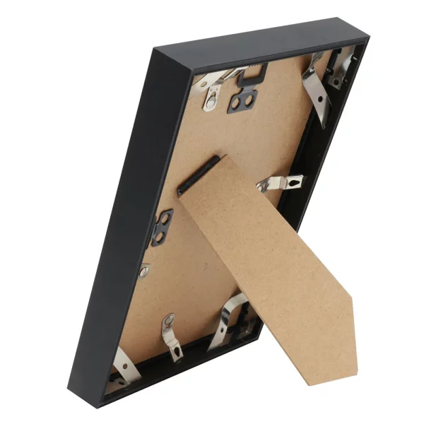 Cadre en aluminium Lina 10x15 cm | noir | verre standard (2 mm)