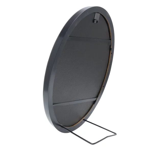Cadre ovale Alice 10x15 cm | noir | verre standard (2 mm)
