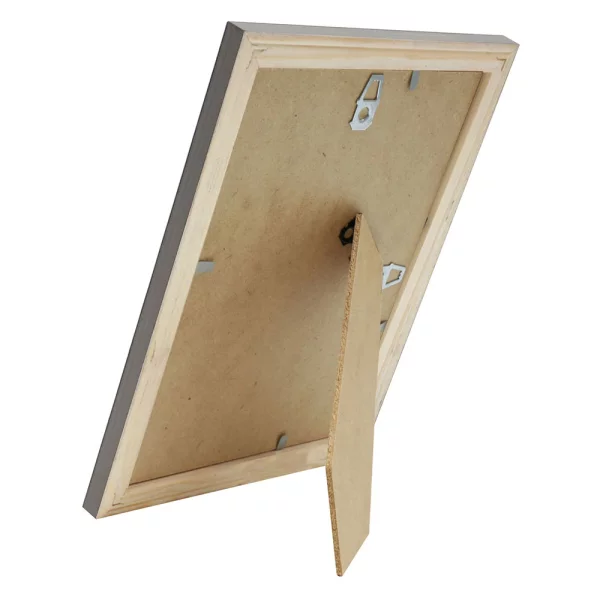 Cadre en bois Sambre 10x15 cm | gris | verre standard (2 mm)