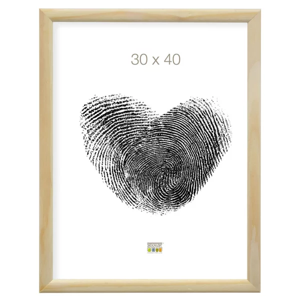 Cadre en bois Luise 10x15 cm | naturel | verre standard (2 mm)