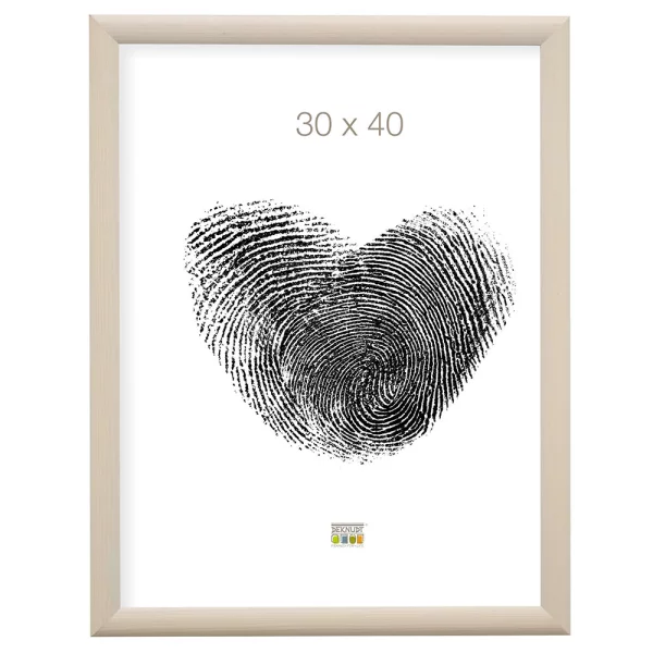 Cadre en bois Luise 10x15 cm | blanc | verre standard (2 mm)