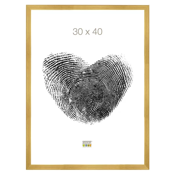 Cadre en bois Lola 10x15 cm | or | verre standard (2 mm)