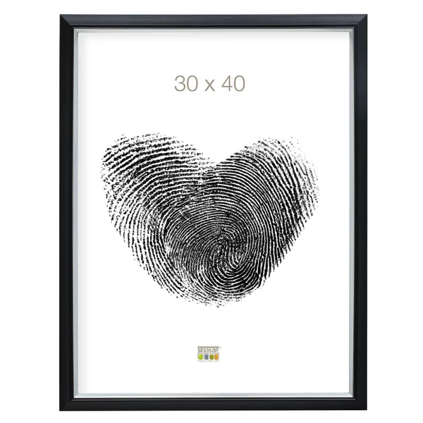 Cadre en plastique Olen 30x45 cm | noir | verre standard (2 mm)