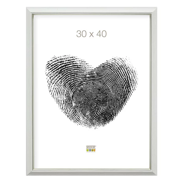 Cadre en plastique Olen 9x13 cm | blanc | verre standard (2 mm)