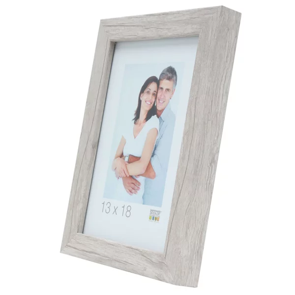 Holz Bilderrahmen Paul 40x50 cm | Natur hell | Normalglas (2 mm)