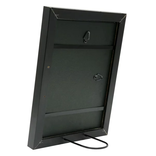 Cadre en bois Bernard 50x50 cm | noir | verre standard (2 mm)