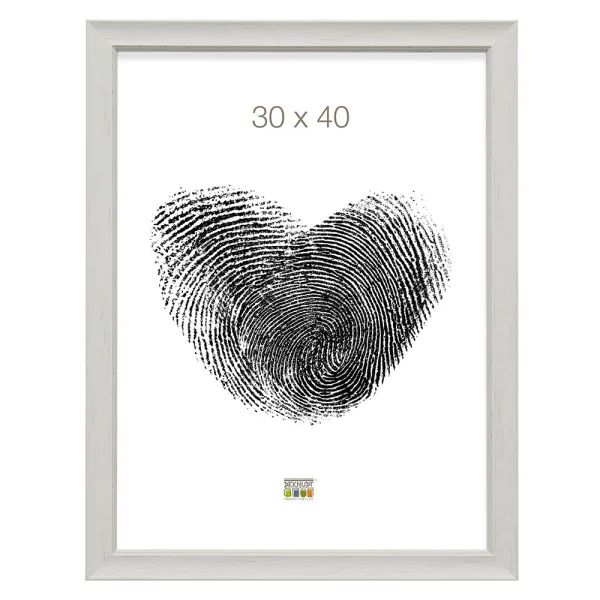 Cadre en plastique Neerlanden 20x20 cm | blanc | verre standard (2 mm)