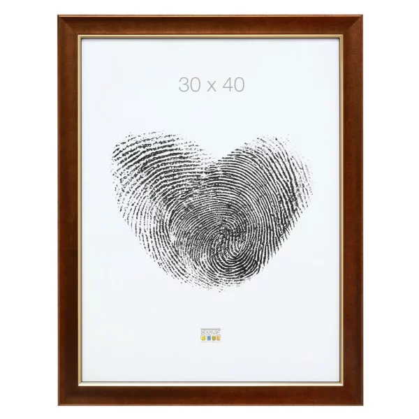 Cadre en bois Deinze 20x20 cm | or ancien | verre standard (2 mm)