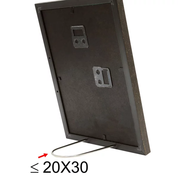 Cadre en plastique Buvingen 15x20 cm | noir | verre standard (2 mm)