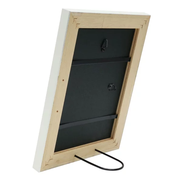 Cadre en bois Edgar 30x40 cm | blanc | verre standard (2 mm)