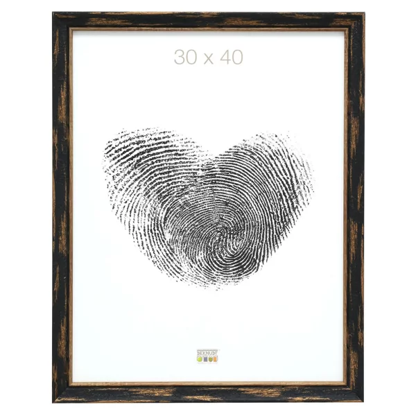 Cadre en plastique Couvin 10x15 cm | noir | verre standard (2 mm)