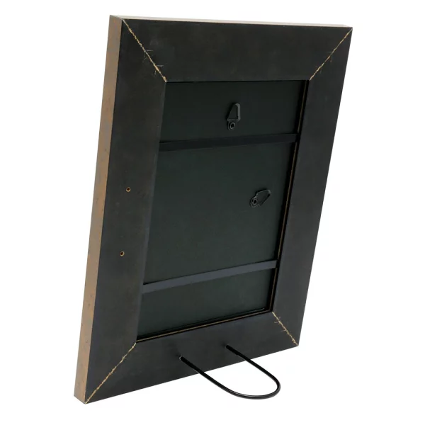Cadre en bois Amay 30x40 cm | gris bronze | verre standard (2 mm)