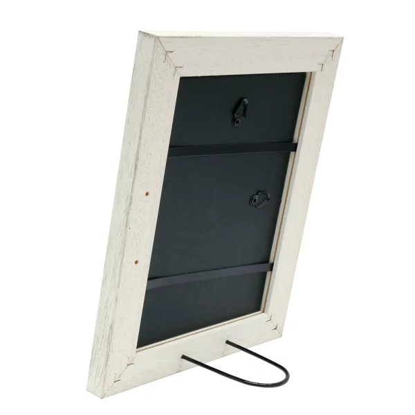 Cadre en bois Malmedy 10x15 cm | blanc | verre standard (2 mm)