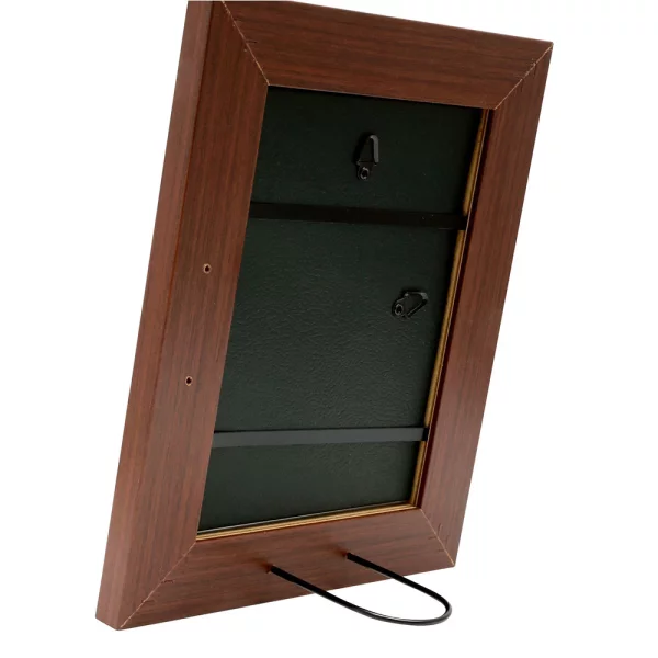 Cadre en bois Nathan 30x45 cm | brun foncé | verre standard (2 mm)