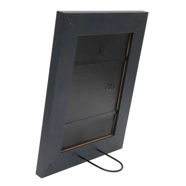 Cadre en bois Nathan 40x40 cm | noir | verre standard (2 mm)