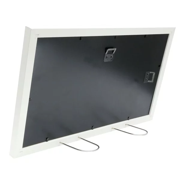 Cadre multi photos Juliette pour 3 photos 13x18 cm | blanc | verre standard (2 mm)