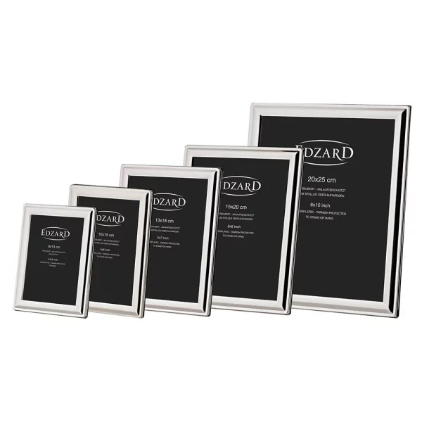 Fotorahmen Terni 9x13 cm | Silber | Normalglas (2 mm)