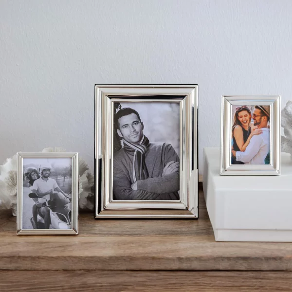 Cadre photo Sunset 9x13 cm | argent | verre standard (2 mm)