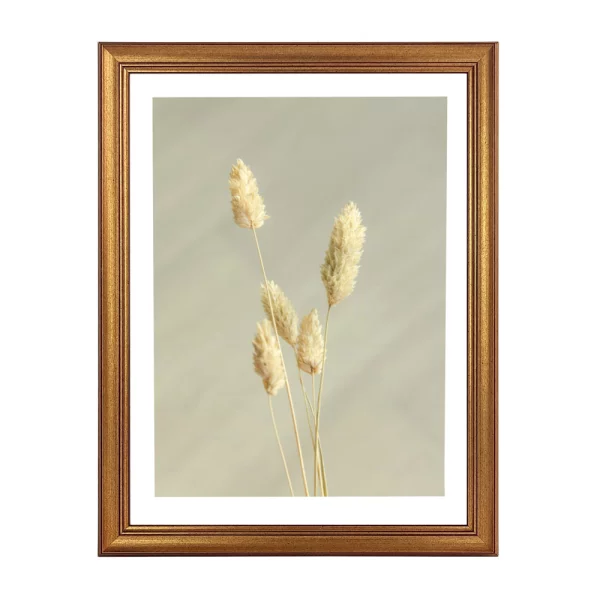 Kunststoffrahmen Krak 10x15 cm | Gold | Kunstglas (1 mm)