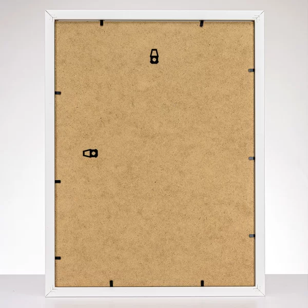 Cadre en bois Hekla (MDF) 10x15 cm | blanc | verre synthétique (1 mm)