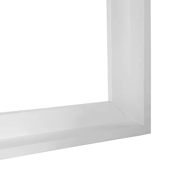 Caisse américaine Mila 20x30 cm | blanc | cadre vide (sans verre ni panneau arrière)