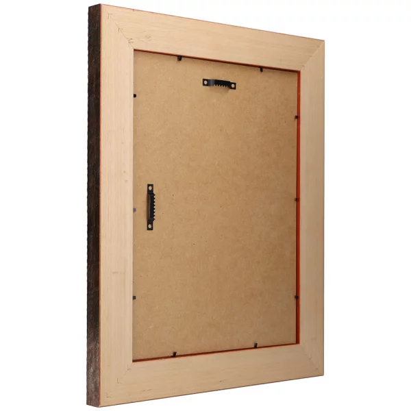 Holz Bilderrahmen Fomat 20x30 cm | Bronze | Normalglas (2 mm)