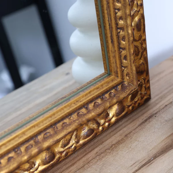 Holz Wandspiegel Tanur nach Maß Gold | Spiegel (2 mm)