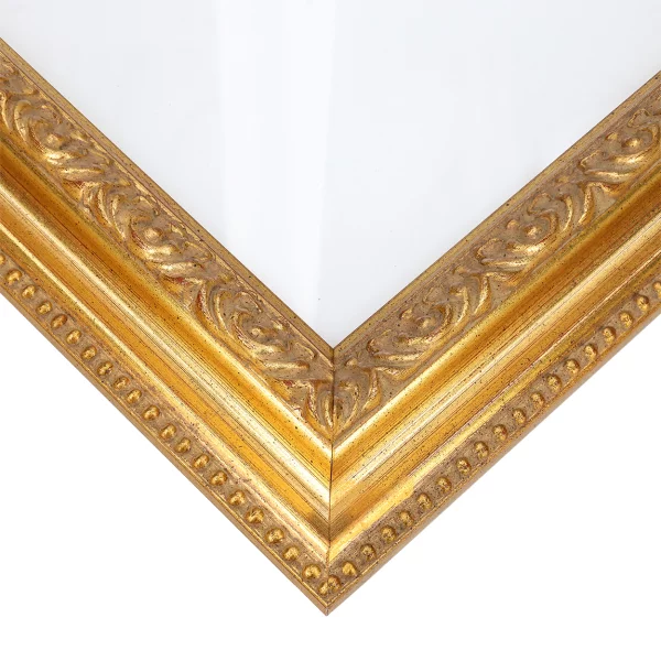 Exklusiv-Wandspiegel Glymur 29,7x42 cm (A3) | Gold | Spiegel (2 mm)