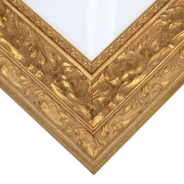 Wandspiegel Calinda - Exklusivrahmen 30x60 cm | Gold | Spiegel (2 mm)