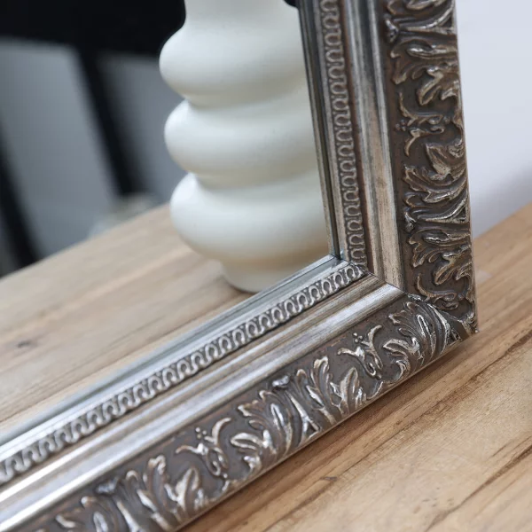 Holz Wandspiegel Bando nach Maß Silber | Spiegel (2 mm)