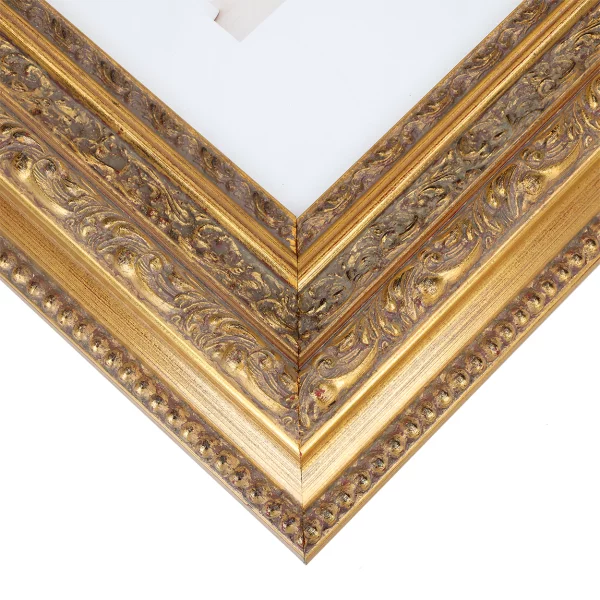 Wandspiegel Limpopo - Exklusivrahmen 30x60 cm | Gold | Spiegel (2 mm)