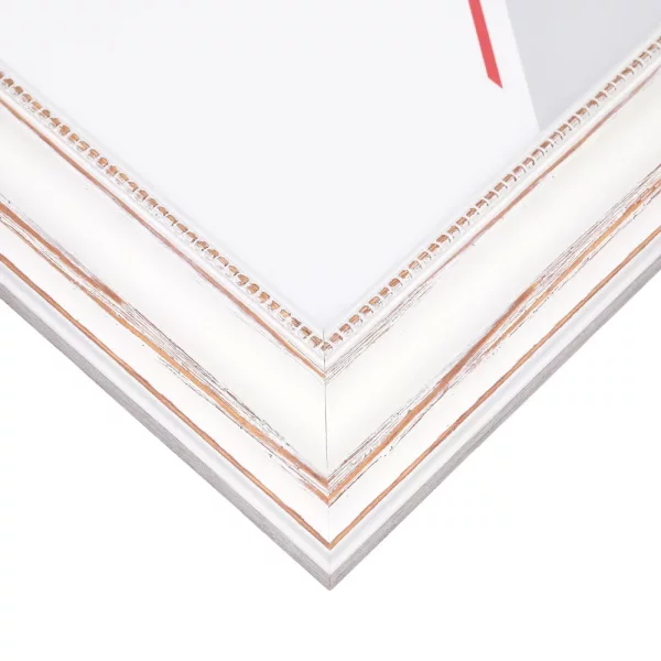Cadre en bois Irupu 20x30 cm | blanc | verre standard (2 mm)