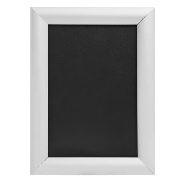 25 mm Klapprahmen magnetisch DIN A5 14,8x21 cm (A5) | silber | Kunstglas mattiert (1 mm)