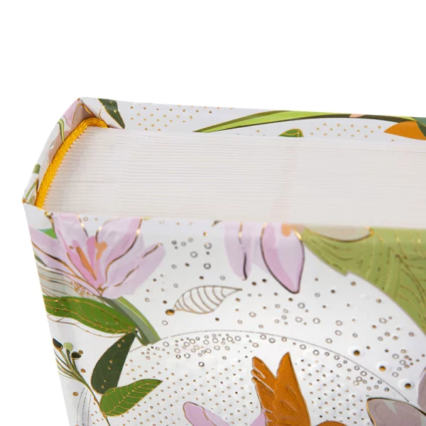 Fotoalbum Royal Lily mit 60 weißen Seiten zum Einkleben, 25x25 cm 25x25 cm (60 Seiten) | weiß