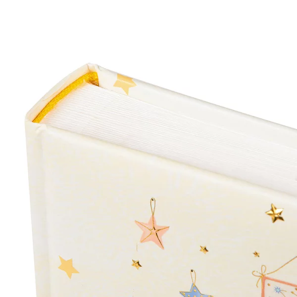 Fotoalbum Toy Zoo mit 60 weißen Seiten zum Einkleben, 25x25 cm 25x25 cm (60 Seiten) | beige