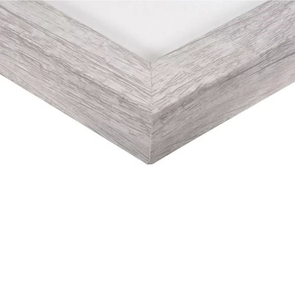 Holz-Galerierahmen Modern 3x13x18 cm | Weiß | Normalglas (2 mm)