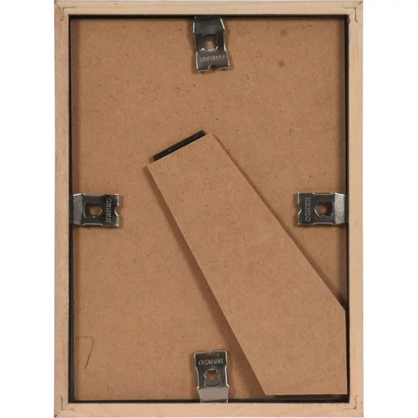 Holz Bilderrahmen Viola 15x20 cm | Dunkelbraun | Normalglas (2 mm)