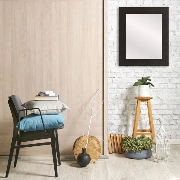 Wandspiegel WOODSTYLE - 40x50 cm 40x50 cm | Braun | Spiegel (2 mm)